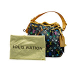 Louis Vuitton Louis Vuitton Black Monogram Multicolore Petit Noé