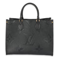 Louis Vuitton Louis Vuitton Black Monogram Empreinte Onthego MM