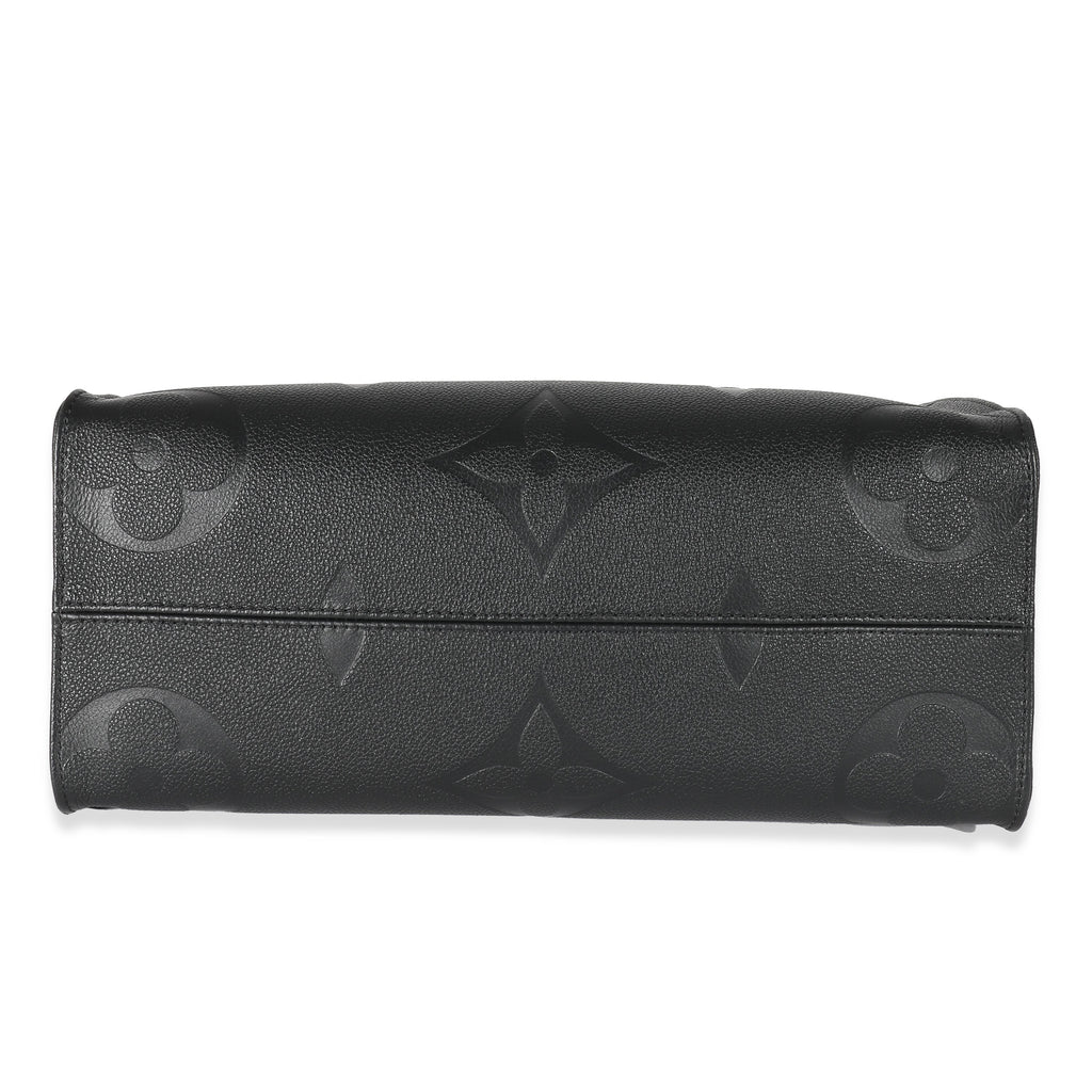 Louis Vuitton Louis Vuitton Black Monogram Empreinte Onthego MM