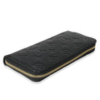 Louis Vuitton Louis Vuitton Black Monogram Empreinte Clemence Wallet