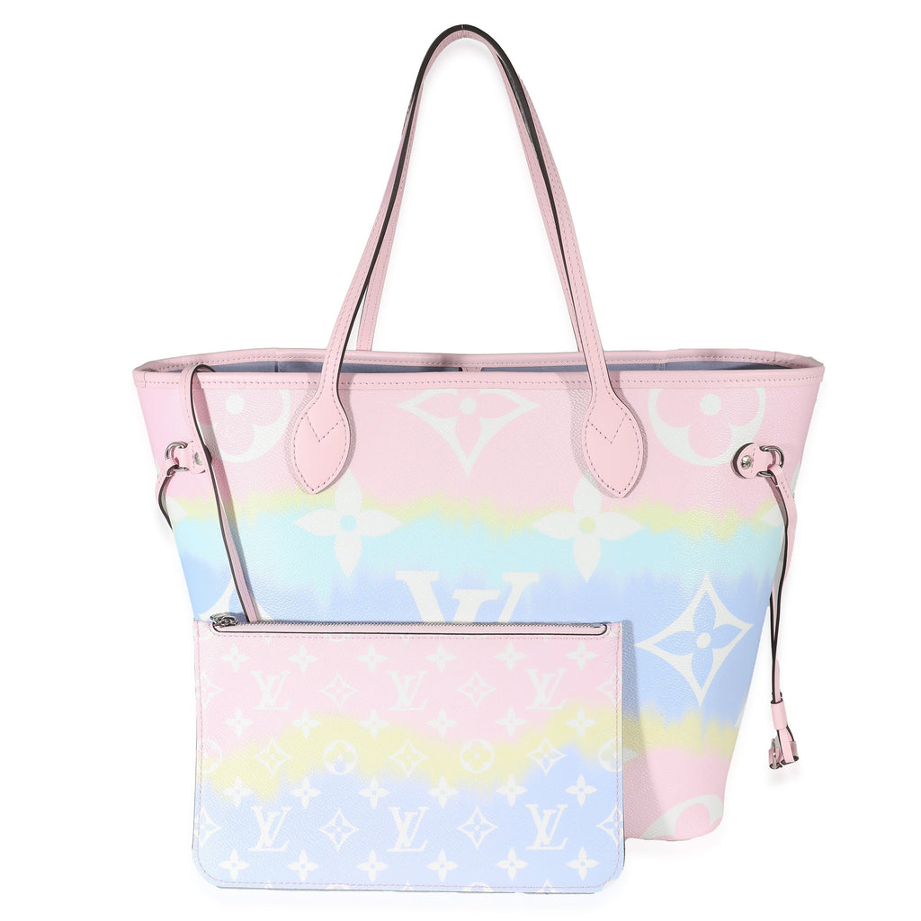 Louis Vuitton Louis Vuitton Pastel Monogram Canvas Escale Neverfull MM