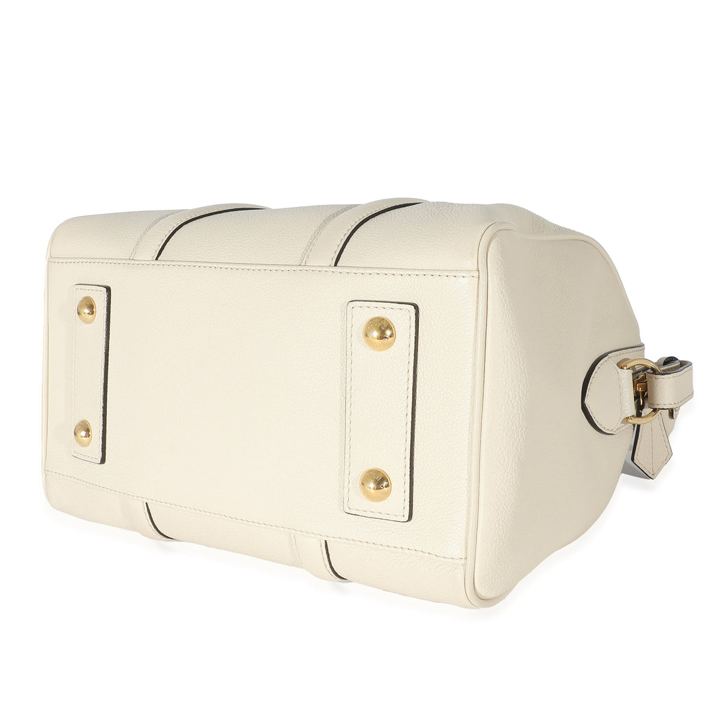 Louis Vuitton Louis Vuitton White Calfskin Sofia Coppola SC Speedy PM