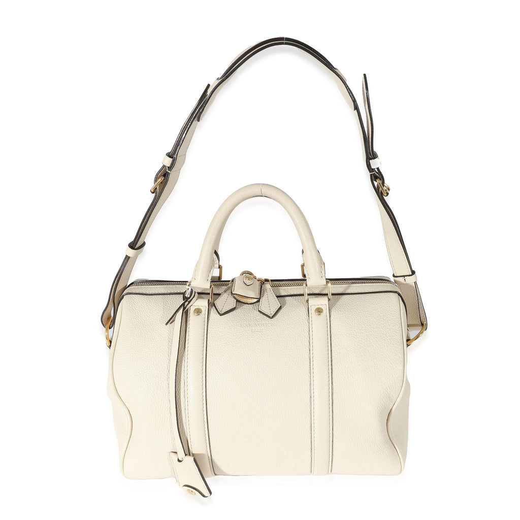 Louis Vuitton Louis Vuitton White Calfskin Sofia Coppola SC Speedy PM