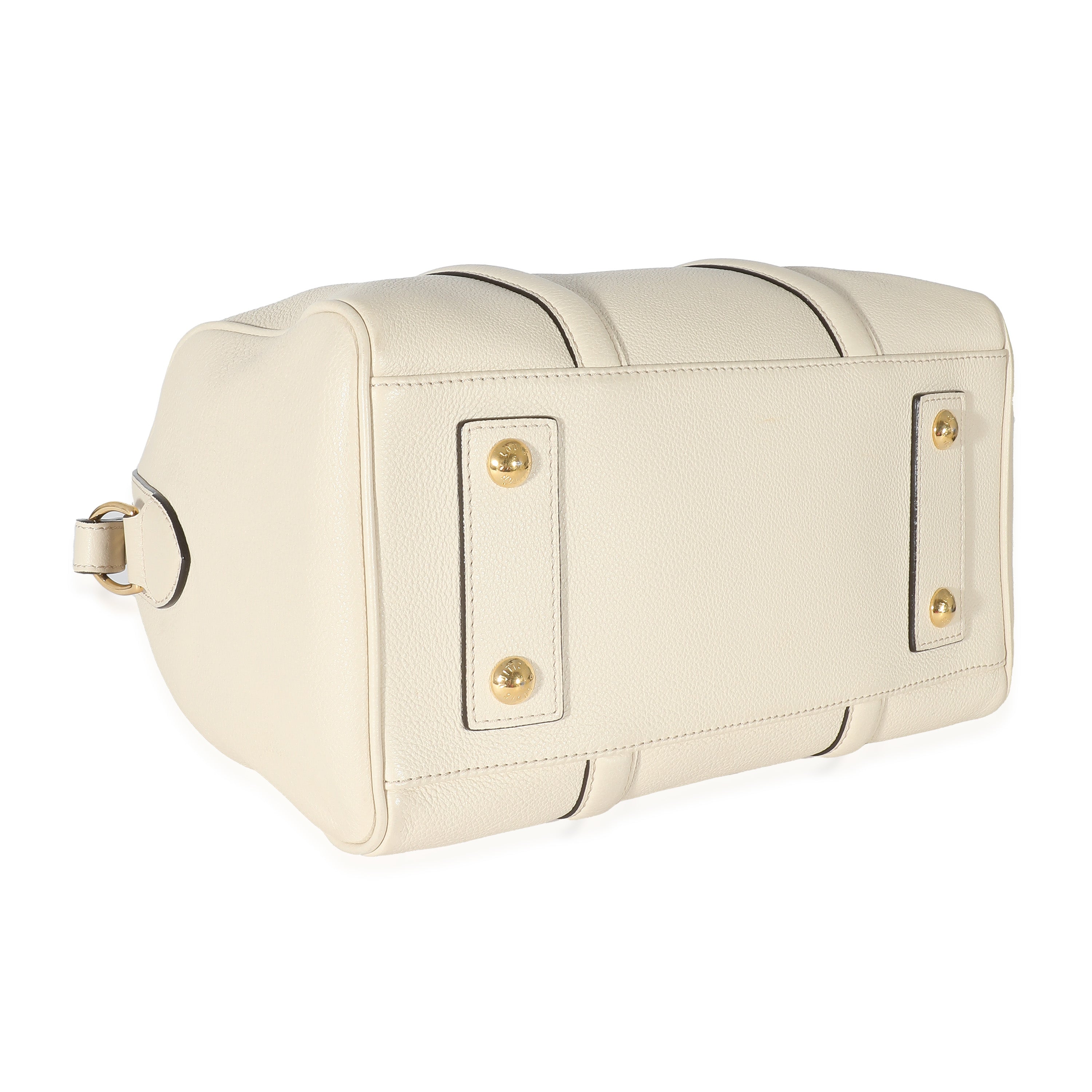 Louis Vuitton Louis Vuitton White Calfskin Sofia Coppola SC Speedy PM