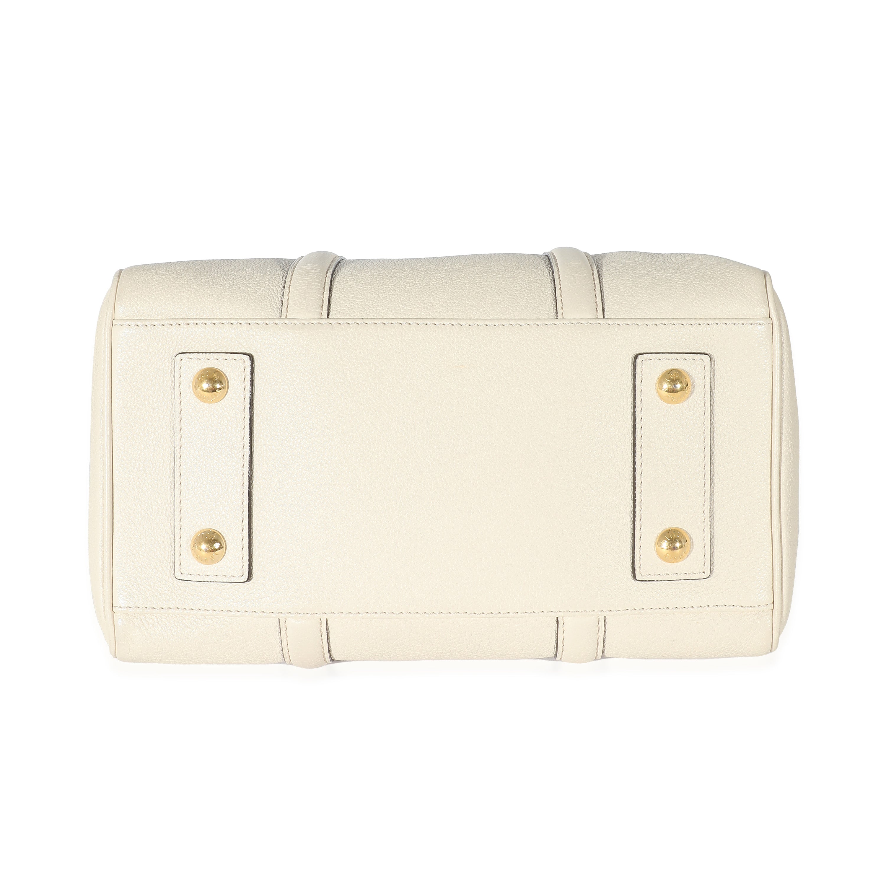Louis Vuitton Louis Vuitton White Calfskin Sofia Coppola SC Speedy PM