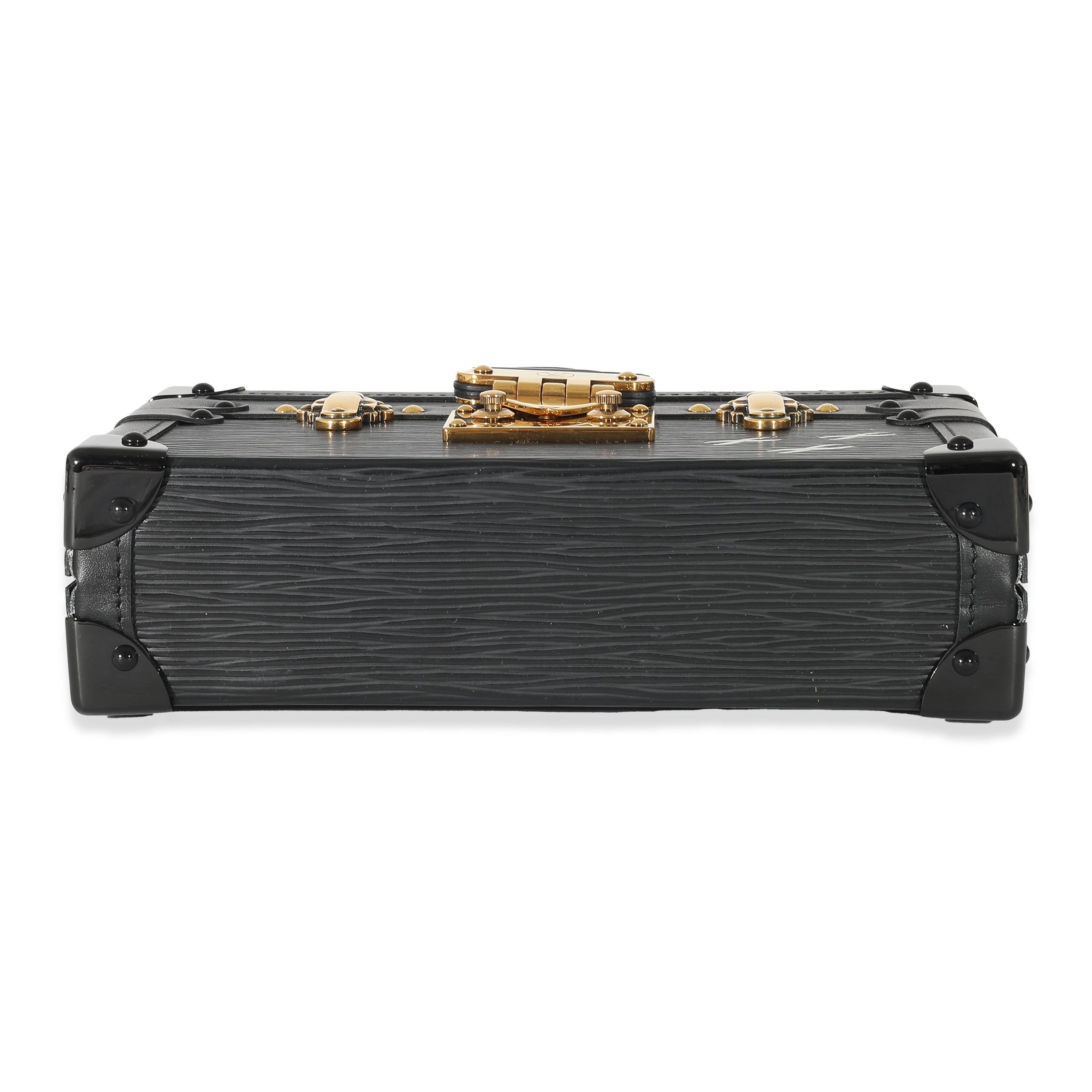 Louis Vuitton Louis Vuitton Black Epi Petite Malle