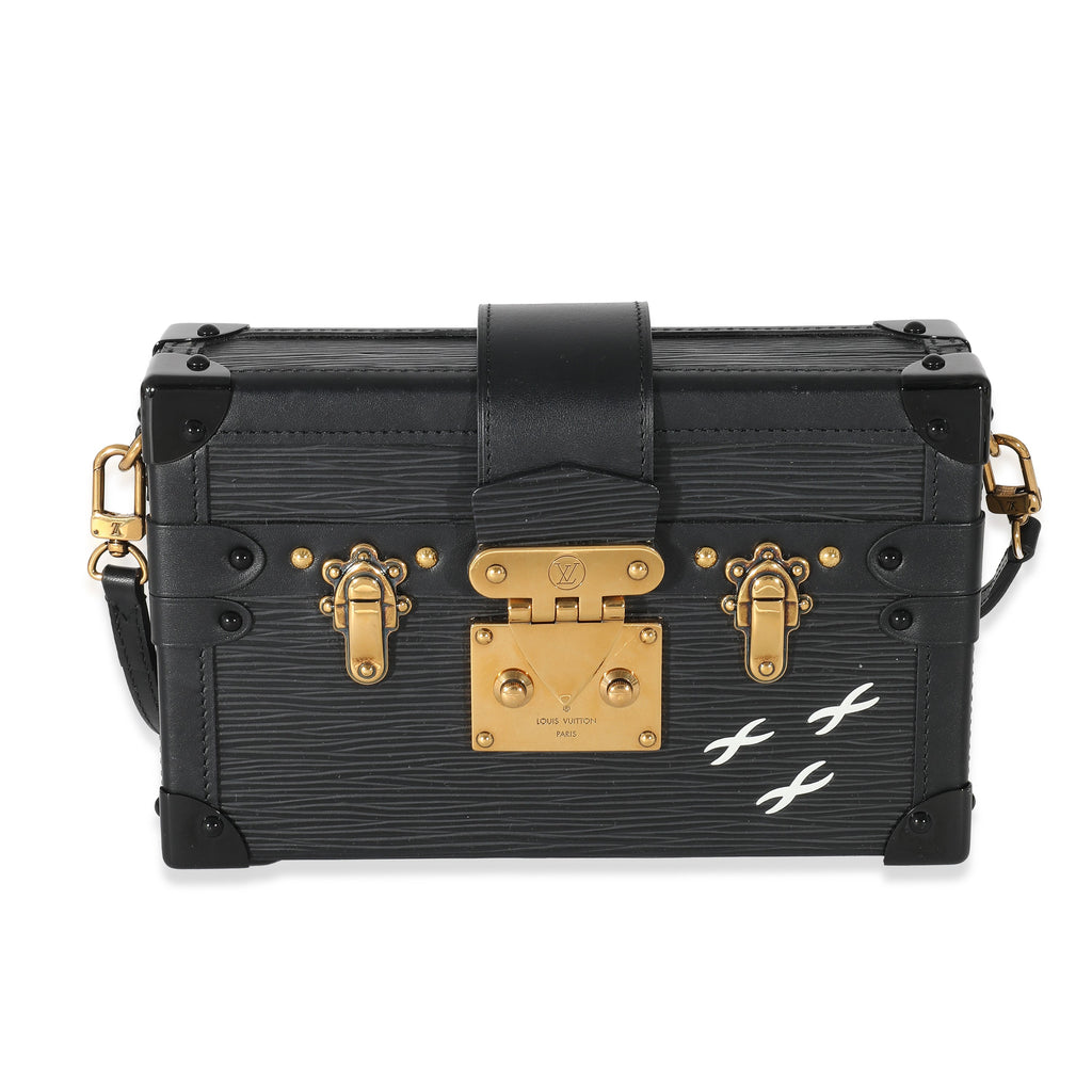 Louis Vuitton Louis Vuitton Black Epi Petite Malle