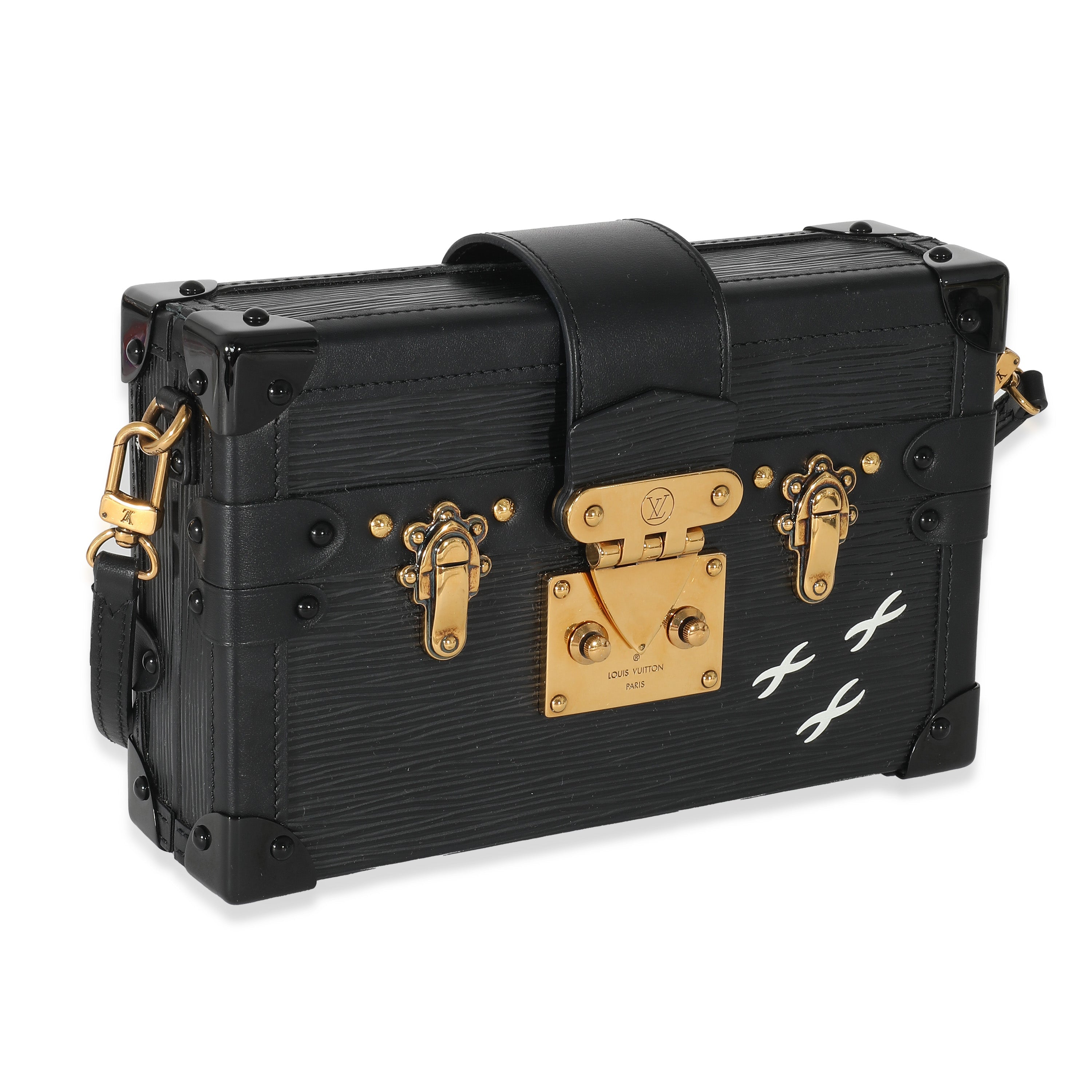 Louis Vuitton Louis Vuitton Black Epi Petite Malle