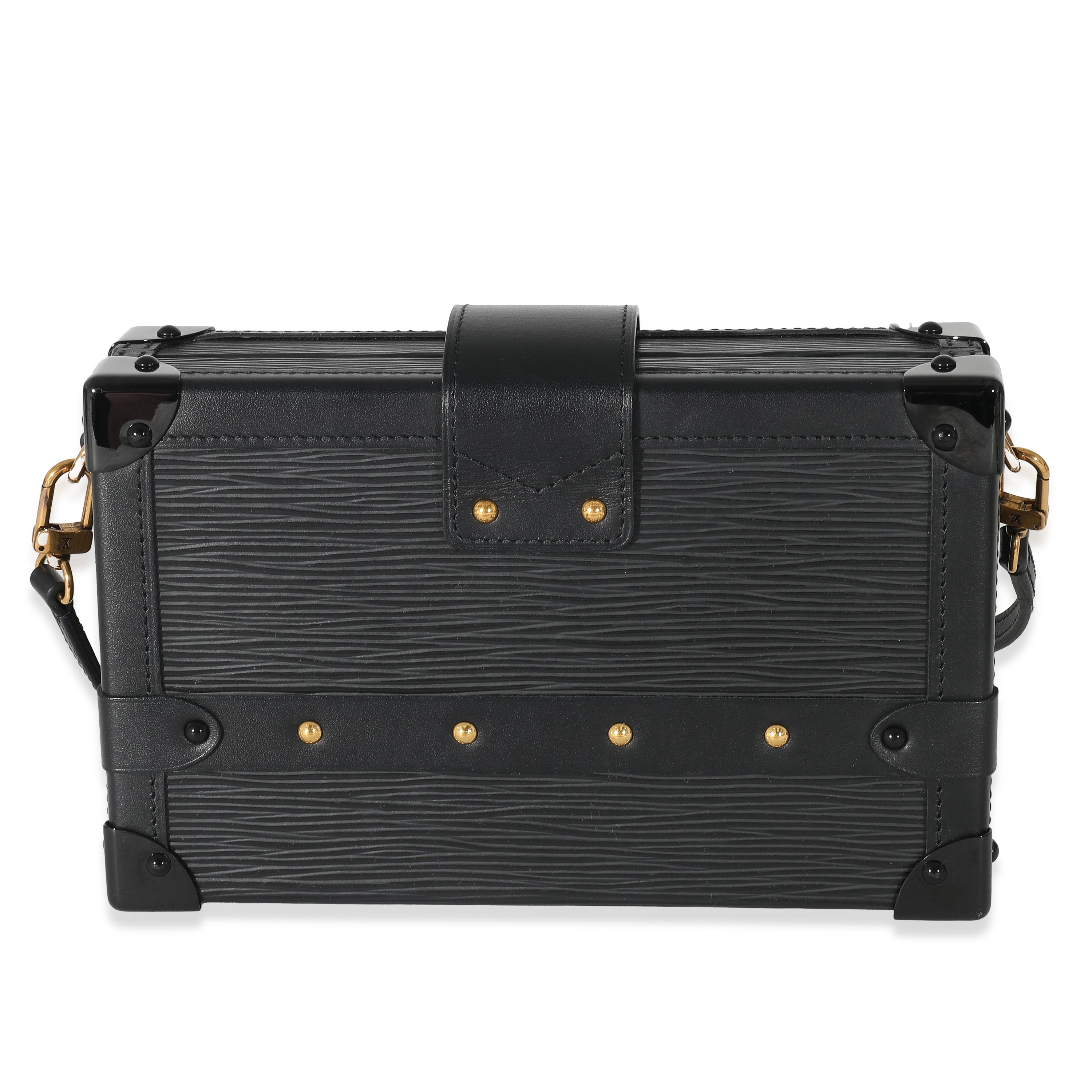 Louis Vuitton Louis Vuitton Black Epi Petite Malle
