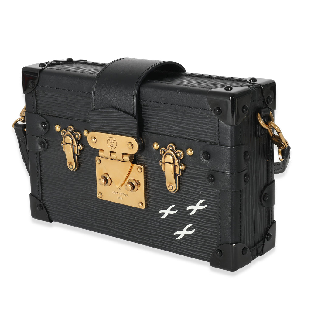Louis Vuitton Louis Vuitton Black Epi Petite Malle