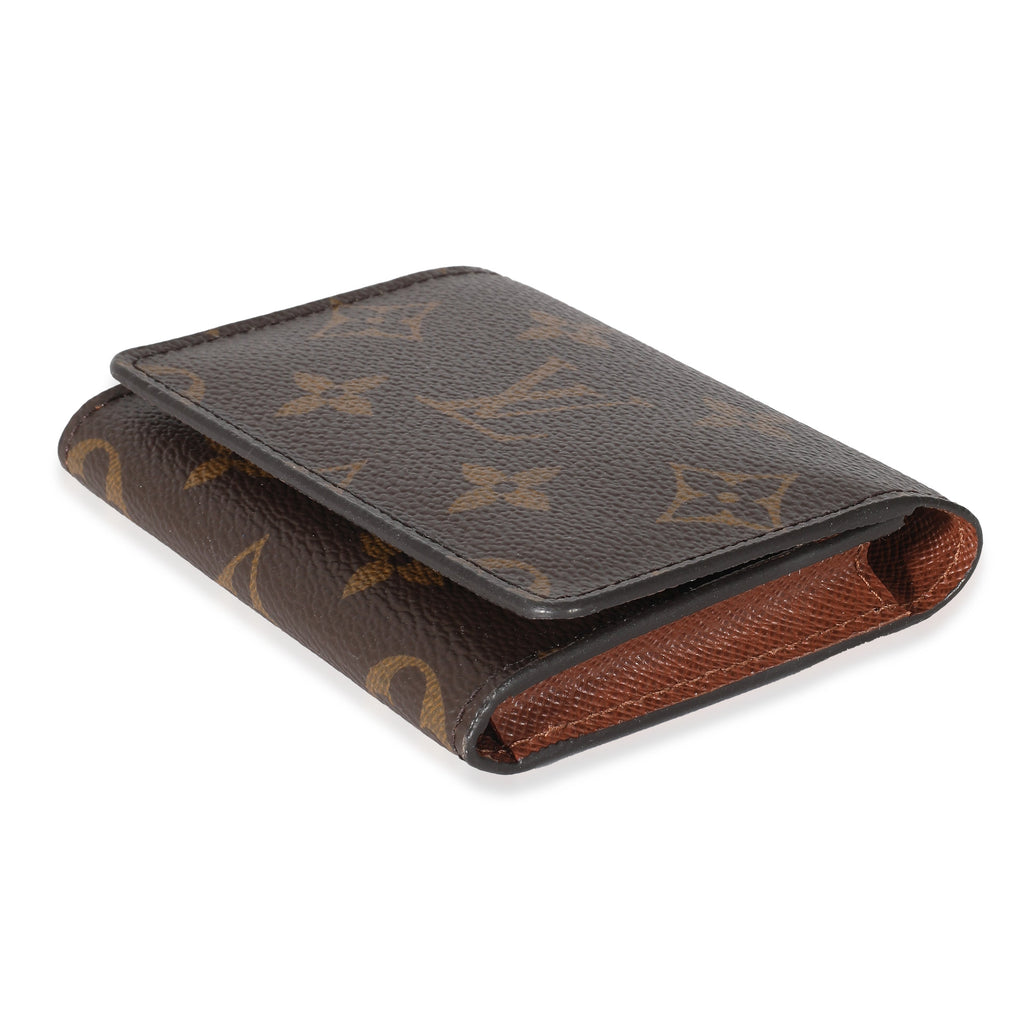Louis Vuitton Louis Vuitton Monogram Canvas Envelope Business Card Holder