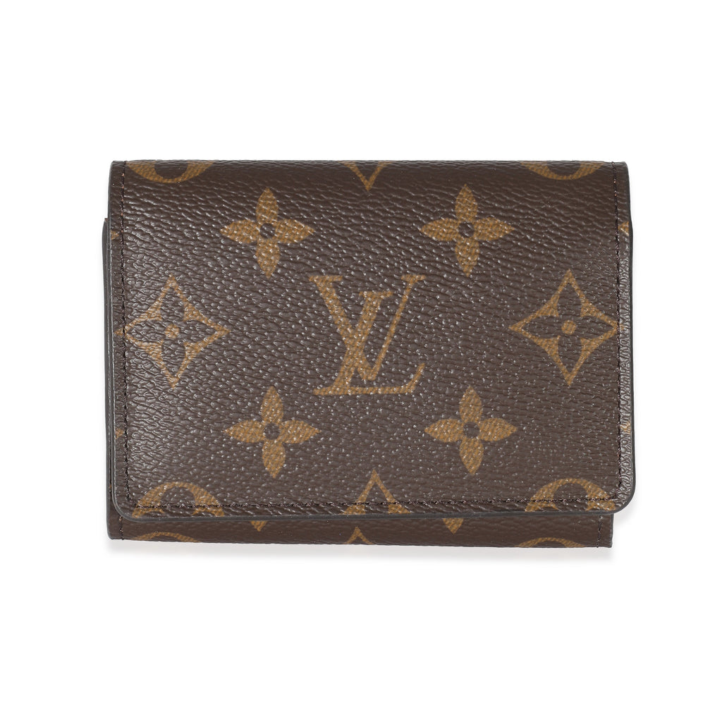 Louis Vuitton Louis Vuitton Monogram Canvas Envelope Business Card Holder