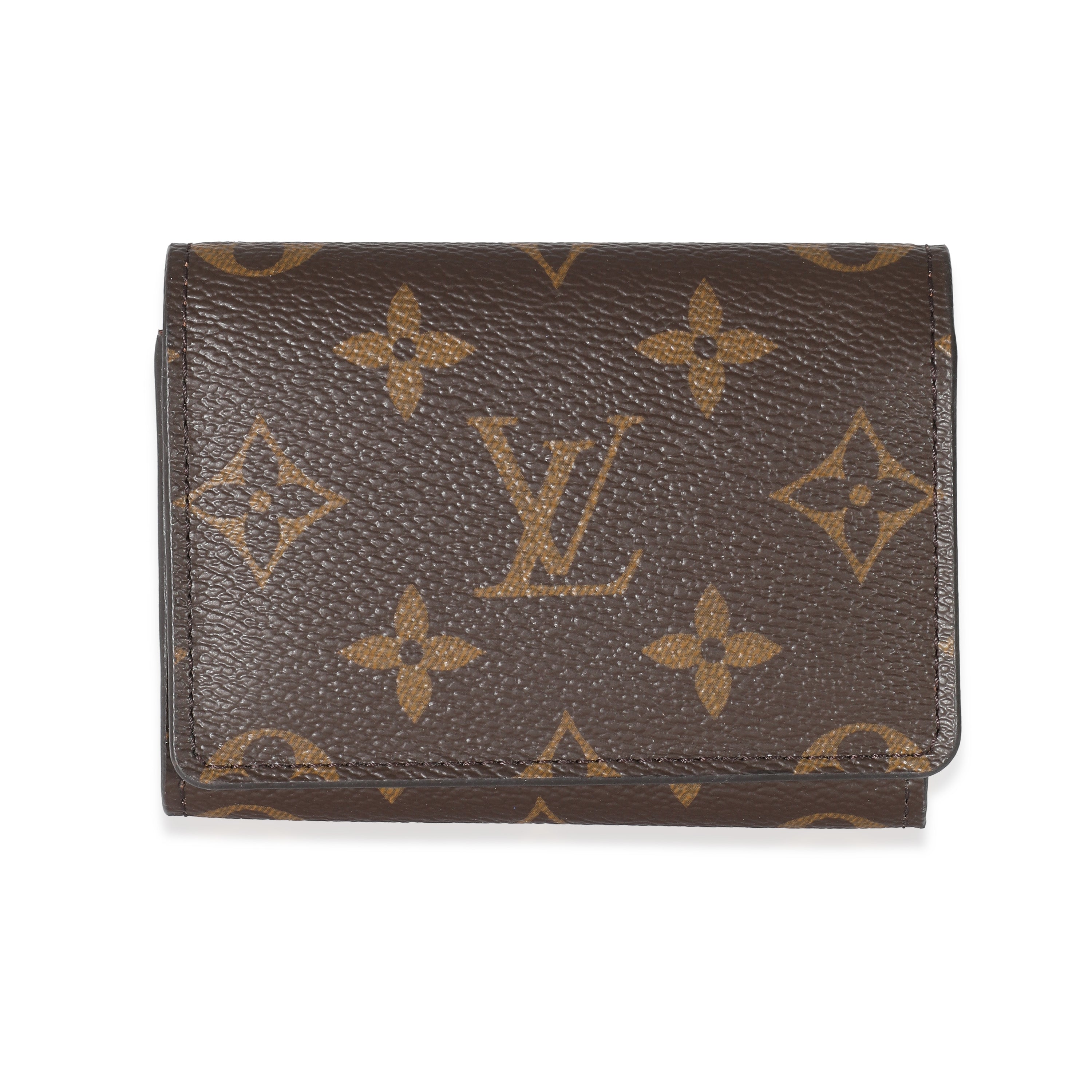 Louis Vuitton Louis Vuitton Monogram Canvas Envelope Business Card Holder