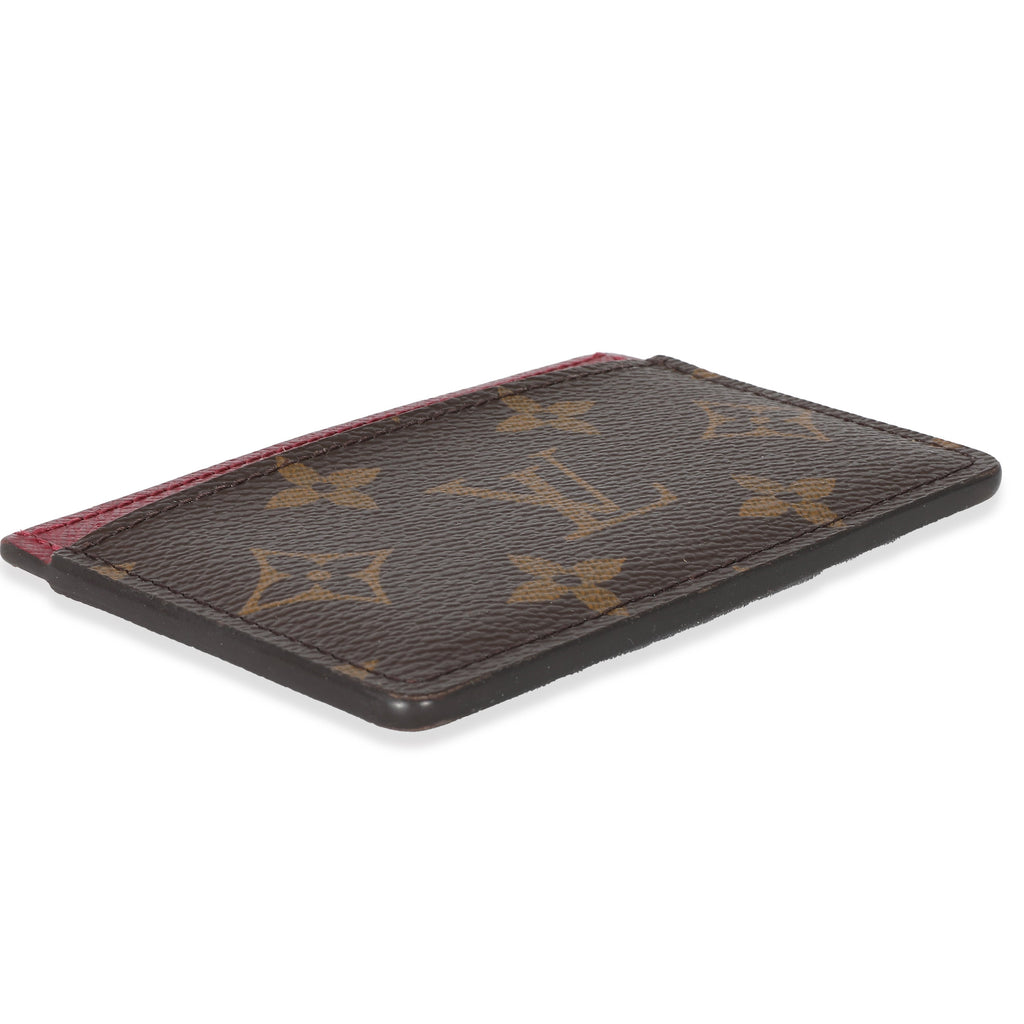 Louis Vuitton Louis Vuitton Fuchsia Monogram Canvas Card Holder