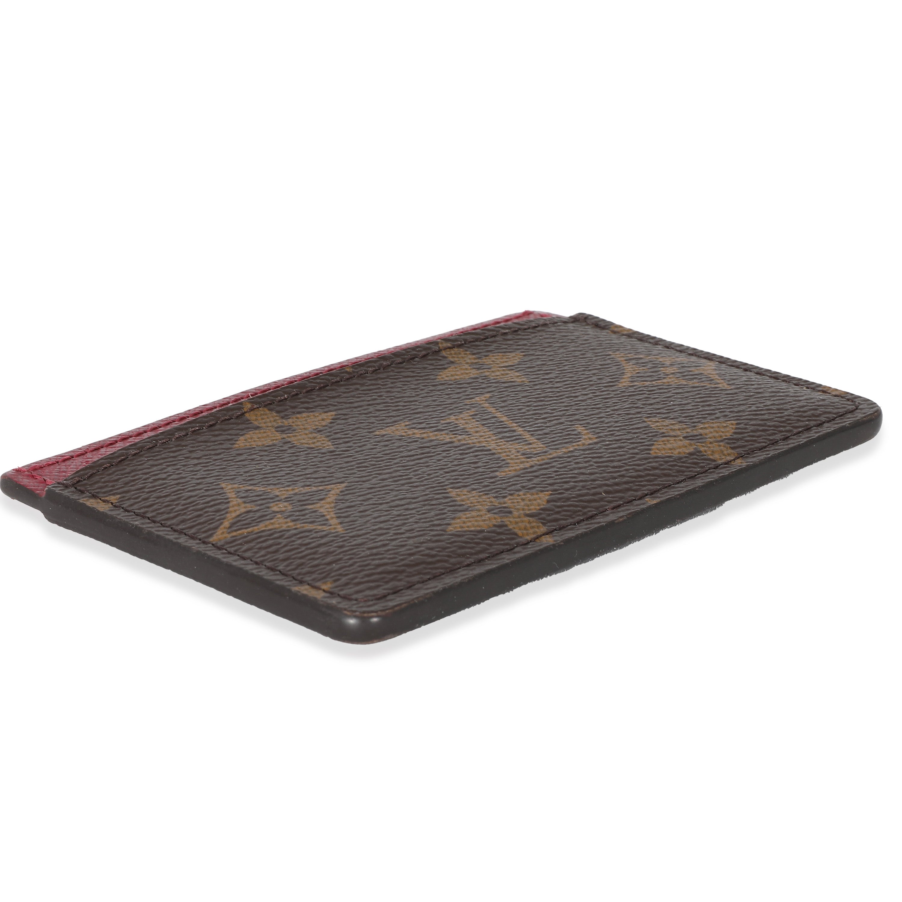 Louis Vuitton Louis Vuitton Fuchsia Monogram Canvas Card Holder
