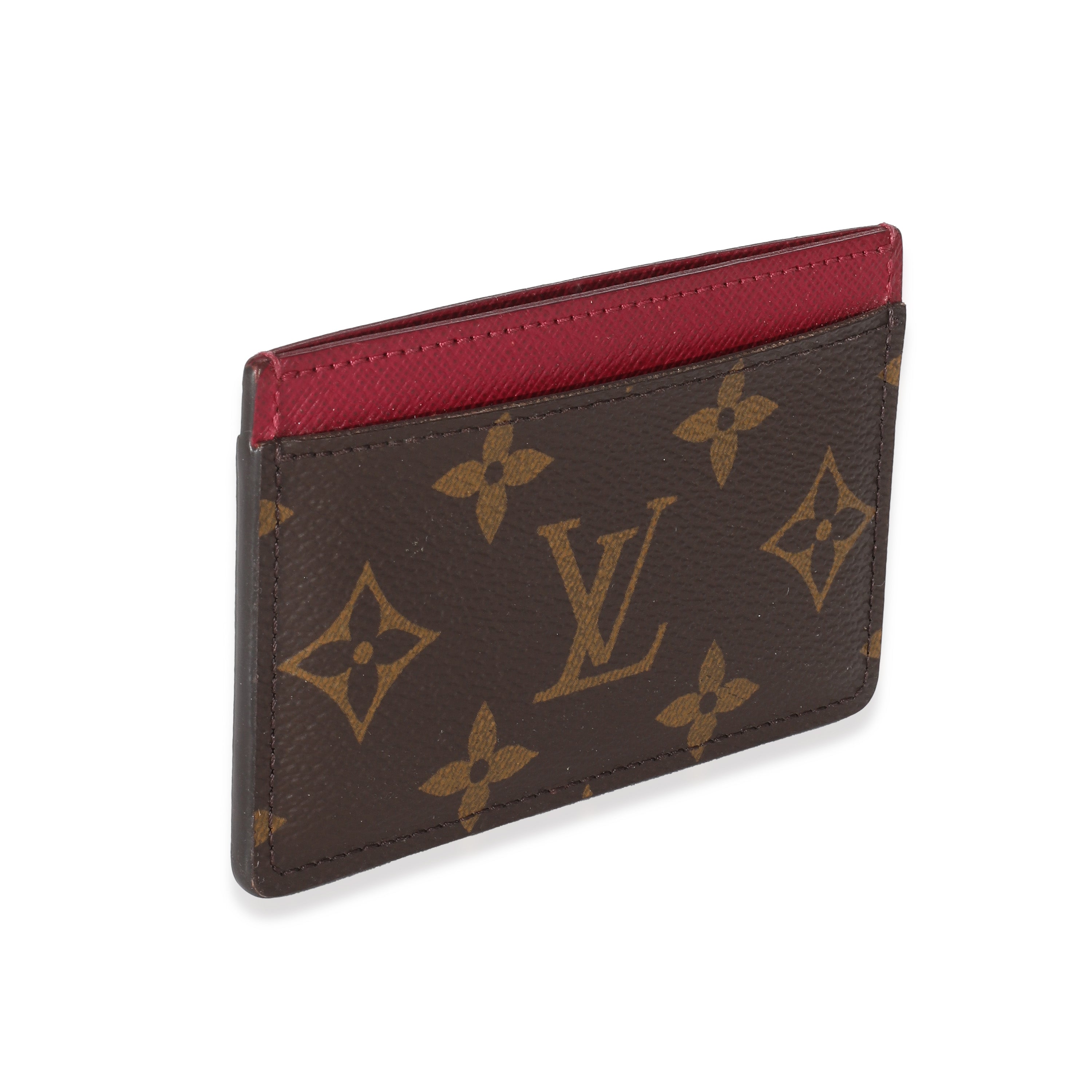 Louis Vuitton Louis Vuitton Fuchsia Monogram Canvas Card Holder