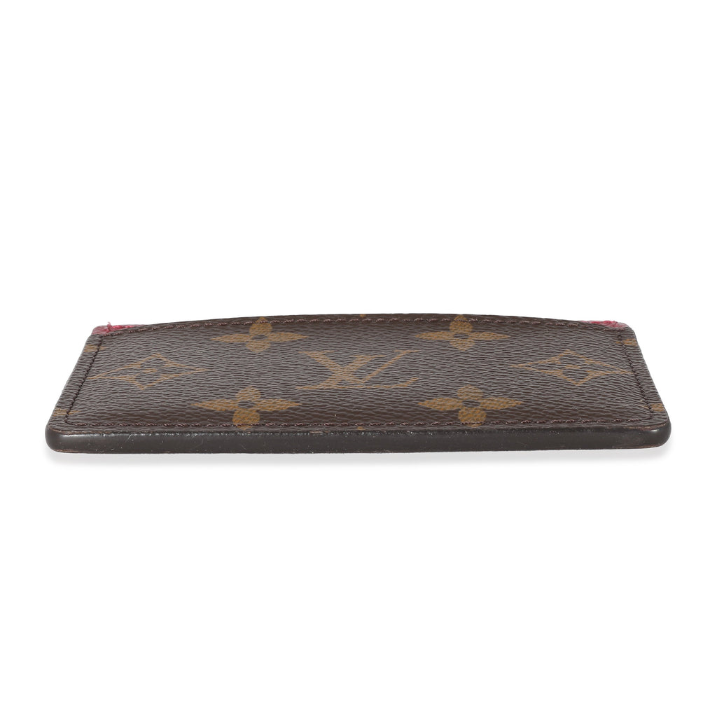 Louis Vuitton Louis Vuitton Fuchsia Monogram Canvas Card Holder