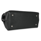 Louis Vuitton Louis Vuitton Black Grained Calfskin Lockme Ever MM