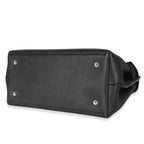Louis Vuitton Louis Vuitton Black Grained Calfskin Lockme Ever MM