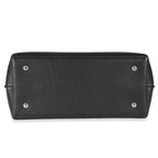Louis Vuitton Louis Vuitton Black Grained Calfskin Lockme Ever MM