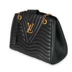 Louis Vuitton Louis Vuitton Black Calfskin New Wave Chain Tote