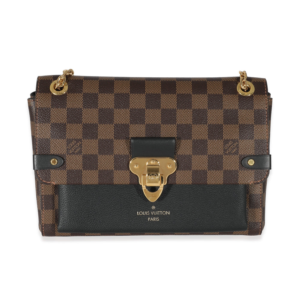 Louis Vuitton Louis Vuitton Black Damier Ebene Canvas Vavin PM