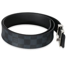 Louis Vuitton Damier Cobalt Canvas 40mm LV Initiales Belt 90/36