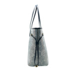Louis Vuitton Louis Vuitton Limited Edition Blue Monoglam Neverfull MM