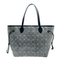 Louis Vuitton Louis Vuitton Limited Edition Blue Monoglam Neverfull MM