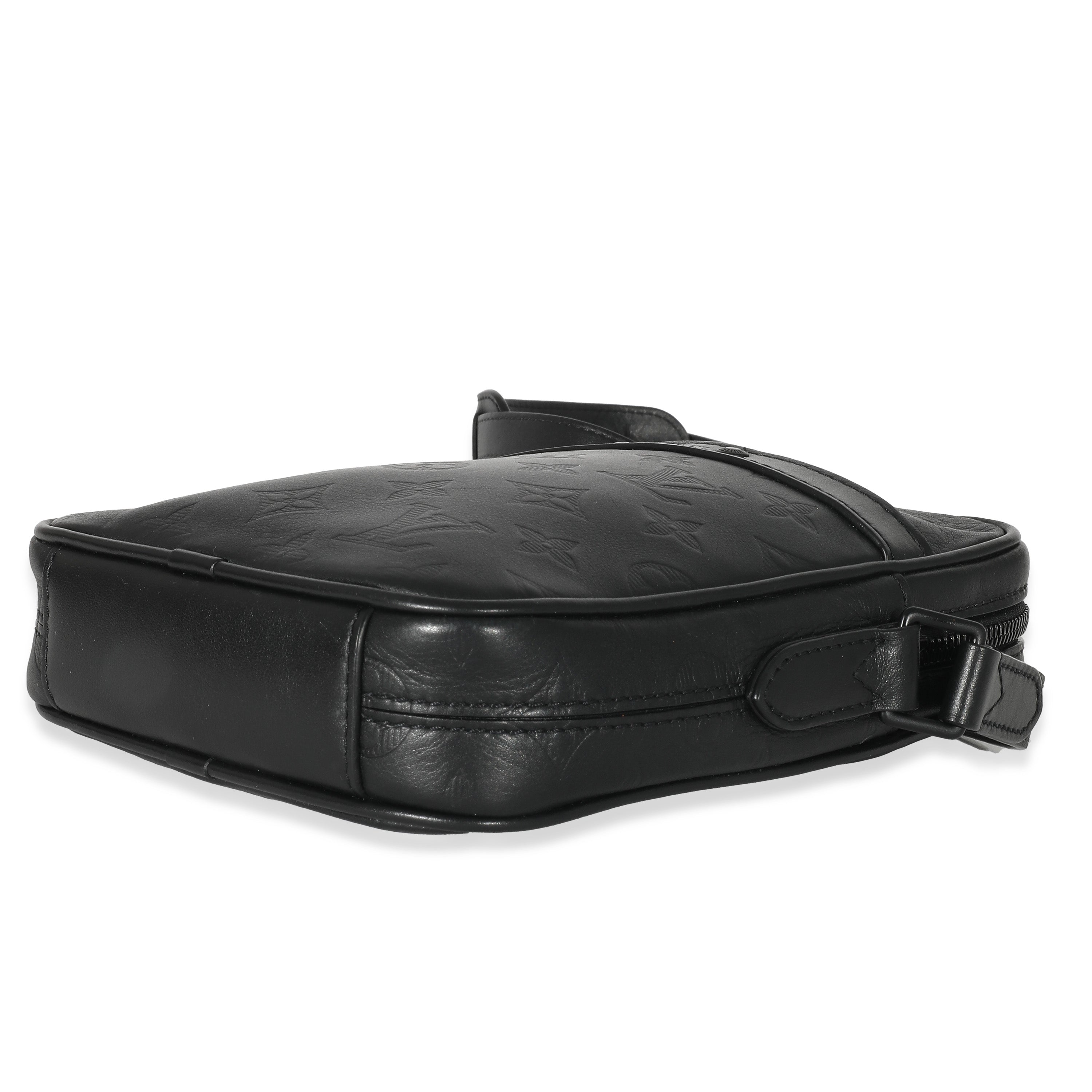 Louis Vuitton Louis Vuitton Black Monogram Shadow Danube PM