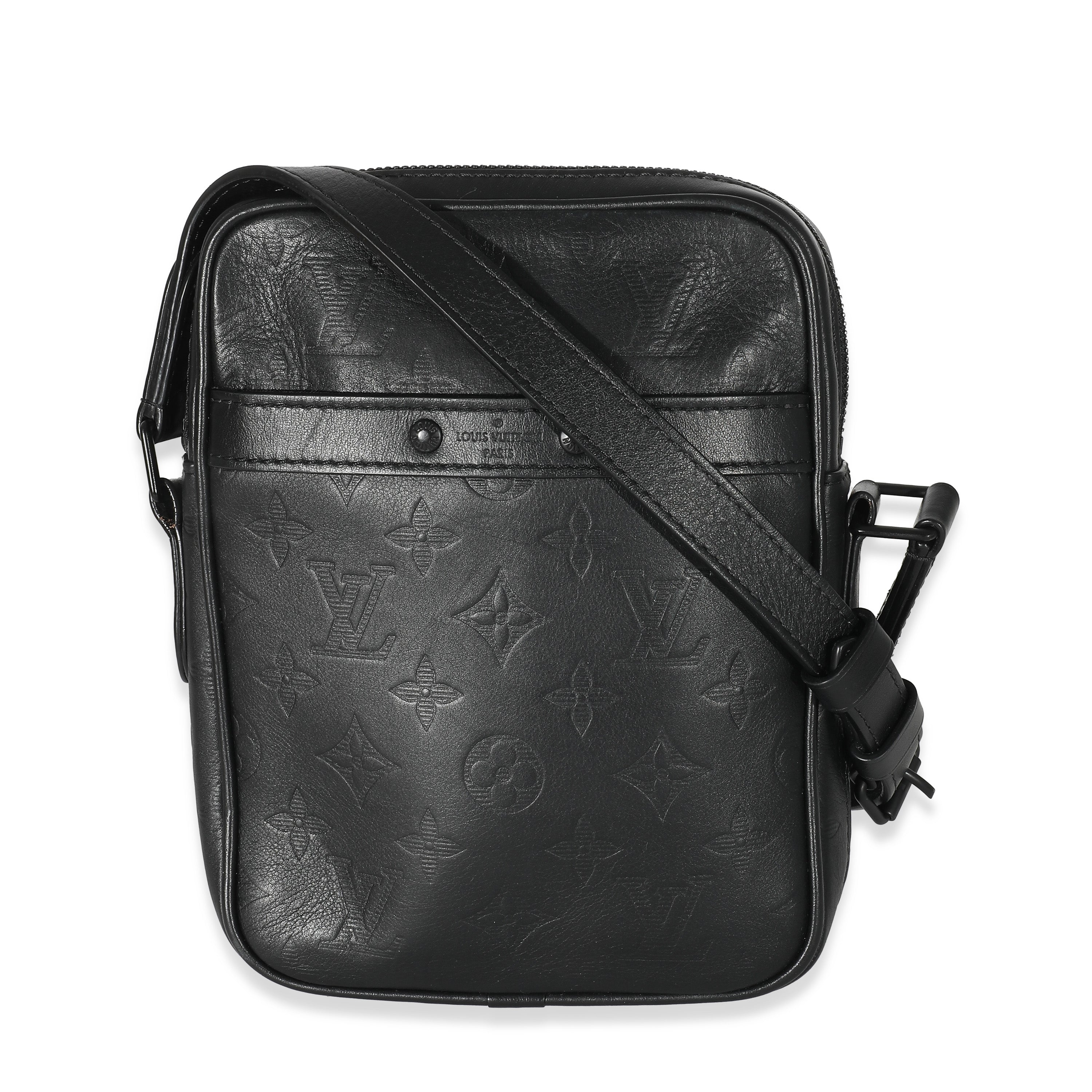 Louis Vuitton Louis Vuitton Black Monogram Shadow Danube PM