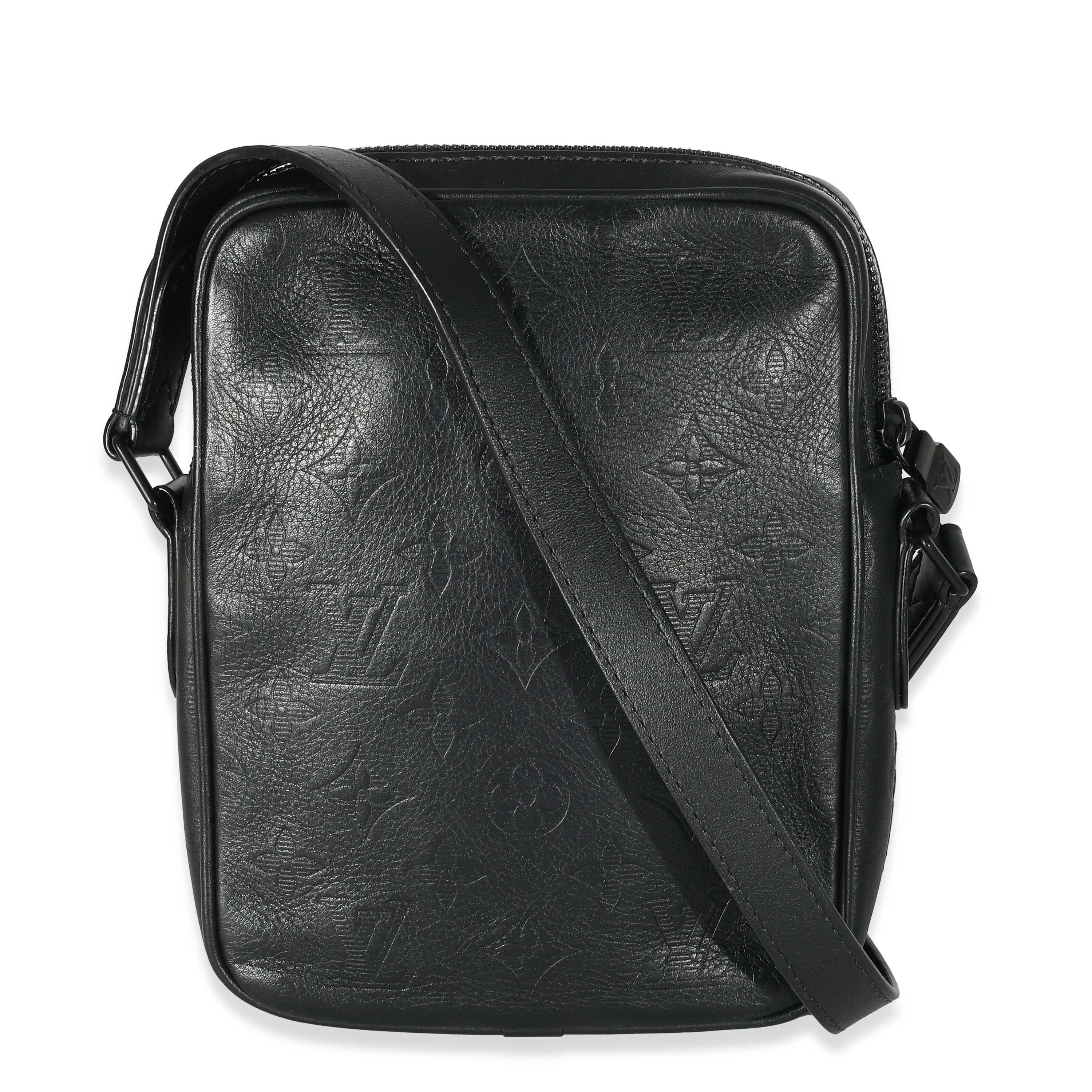 Louis Vuitton Louis Vuitton Black Monogram Shadow Danube PM