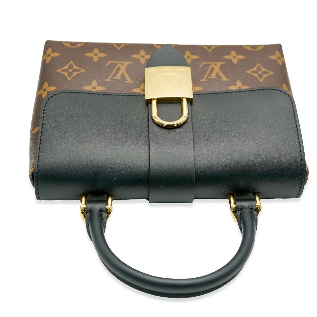 Louis Vuitton Louis Vuitton Black & Monogram Canvas Locky BB