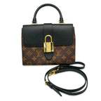 Louis Vuitton Louis Vuitton Black & Monogram Canvas Locky BB