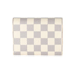 Louis Vuitton Louis Vuitton Rose Ballerine Damier Azur Canvas Victorine Wallet