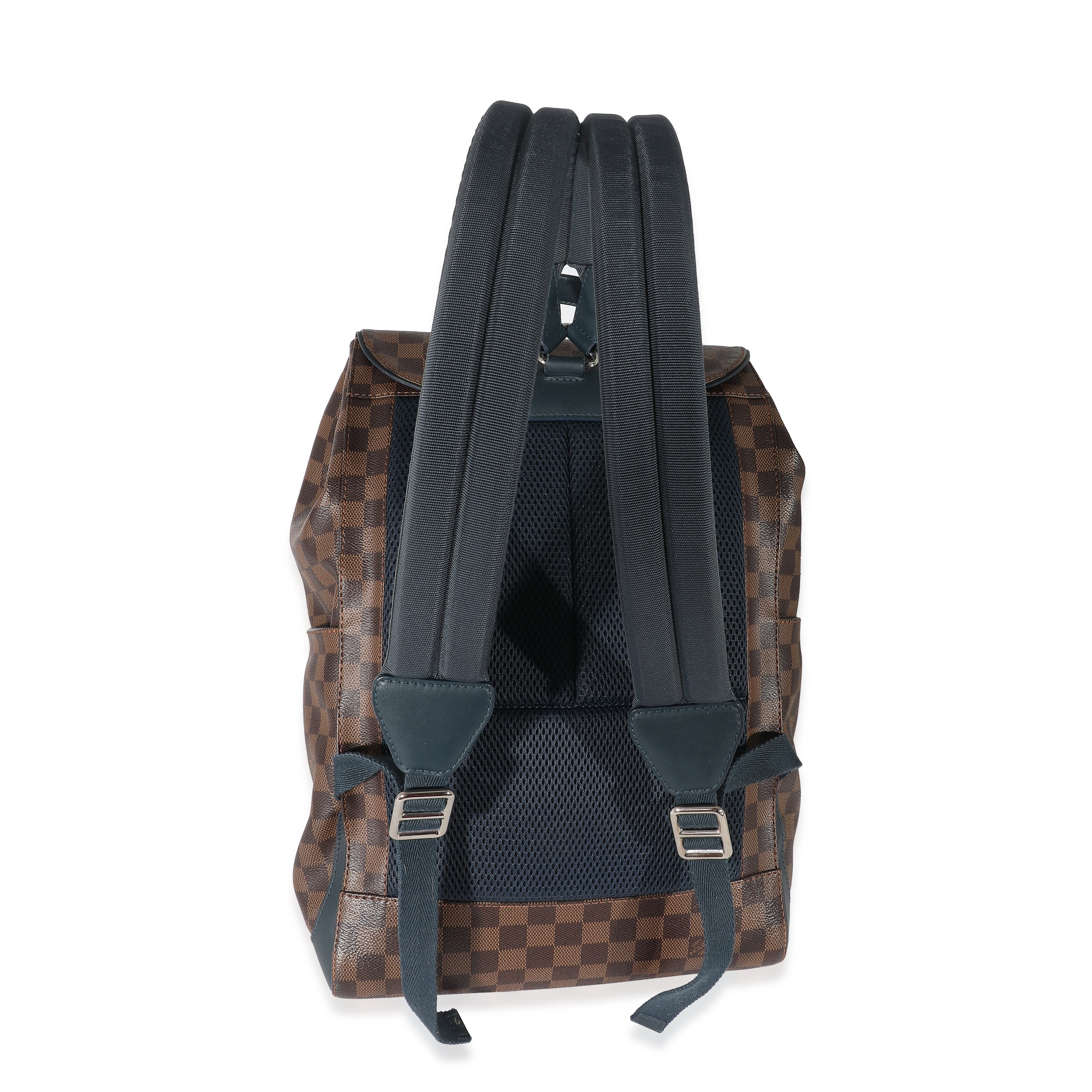 Louis Vuitton Louis Vuitton Damier Ebene Canvas Runner Backpack