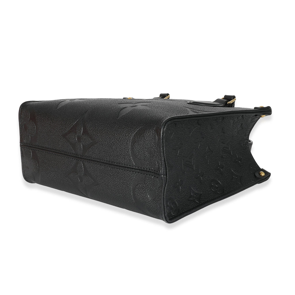 Louis Vuitton Black Monogram Empreinte Onthego PM