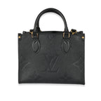 Louis Vuitton Black Monogram Empreinte Onthego PM