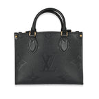 Louis Vuitton Black Monogram Empreinte Onthego PM