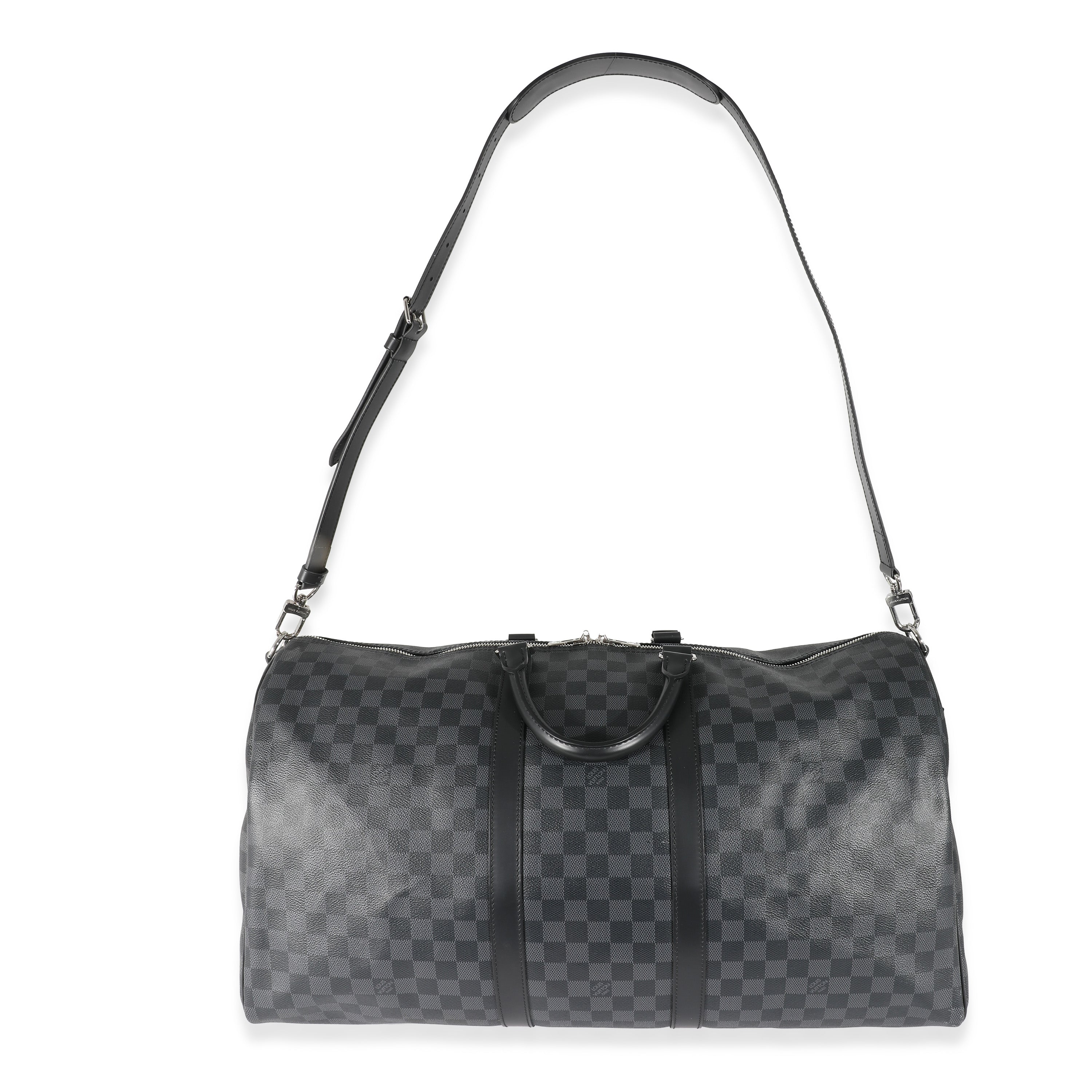 Louis Vuitton Louis Vuitton Damier Graphite Canvas Keepall Bandoulière 55