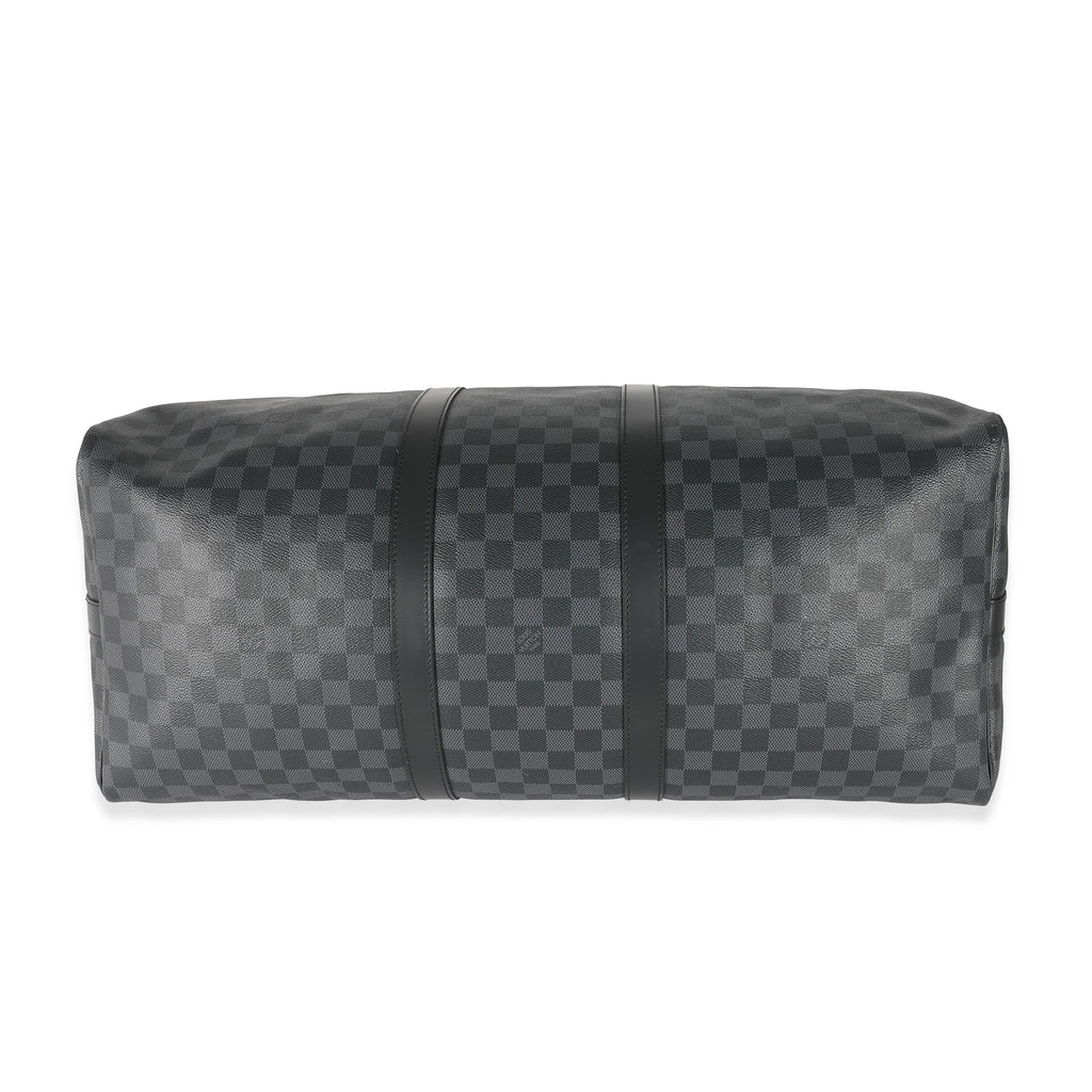 Louis Vuitton Louis Vuitton Damier Graphite Canvas Keepall Bandoulière 55