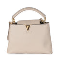 Louis Vuitton Louis Vuitton Grey Taurillon Capucines BB