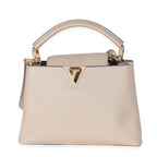 Louis Vuitton Louis Vuitton Grey Taurillon Capucines BB