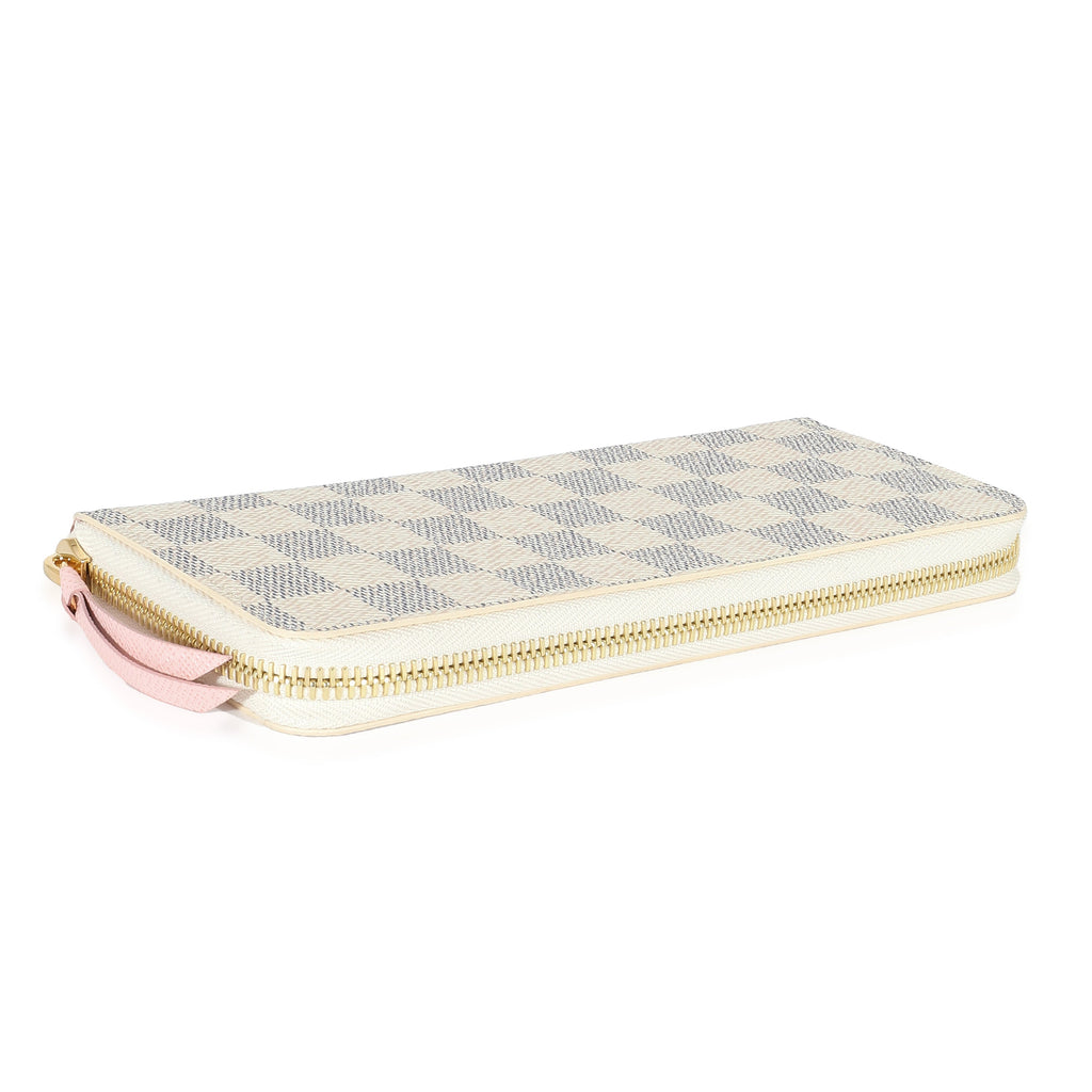 Louis Vuitton Louis Vuitton Damier Azur Canvas Clemence Wallet