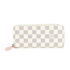 Louis Vuitton Louis Vuitton Damier Azur Canvas Clemence Wallet