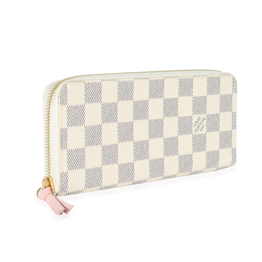 Louis Vuitton Louis Vuitton Damier Azur Canvas Clemence Wallet
