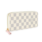 Louis Vuitton Louis Vuitton Damier Azur Canvas Clemence Wallet