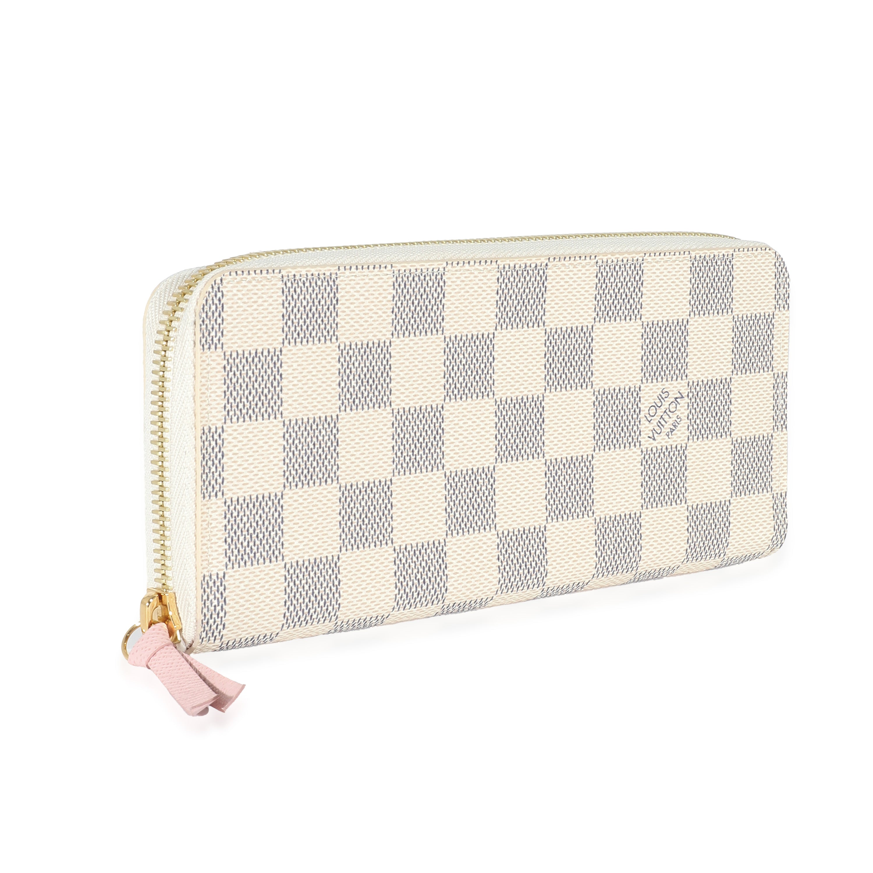 Louis Vuitton Louis Vuitton Damier Azur Canvas Clemence Wallet