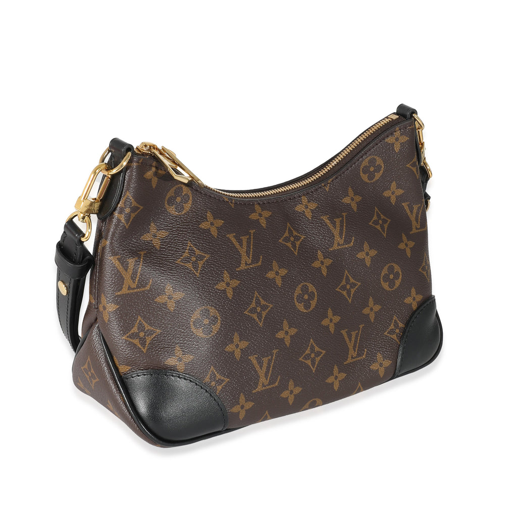 Louis Vuitton Louis Vuitton Black Monogram Canvas Boulogne NM