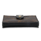 Louis Vuitton Louis Vuitton Black Monogram Canvas Gusseted Card Holder